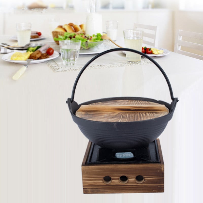 Thickened Japanese Style Cast Iron Hot Pot