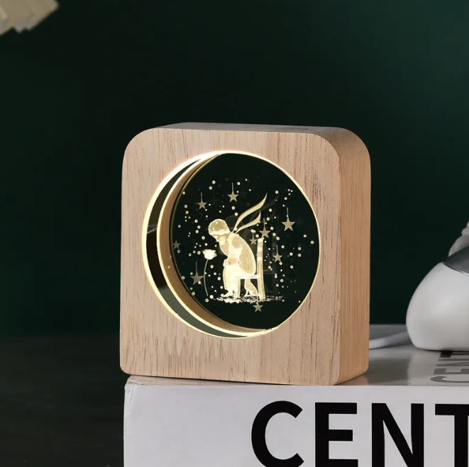 Creative Glow Crystal Small Night Lamp