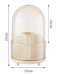 GlamStation - Rotating Makeup Organizer with Lid (Single)