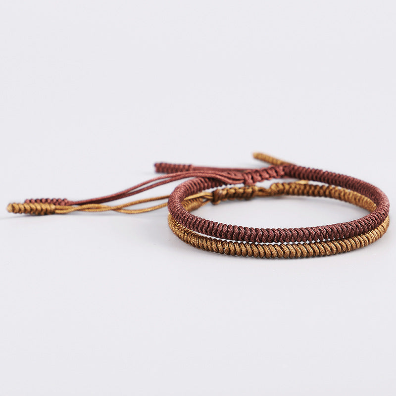 Hand Woven Dorje Knot Bracelet for Men and Women