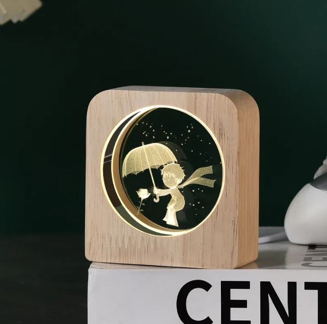 Creative Glow Crystal Small Night Lamp