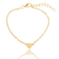 Simple Heart-Shaped Love Bracelet for Wholesale