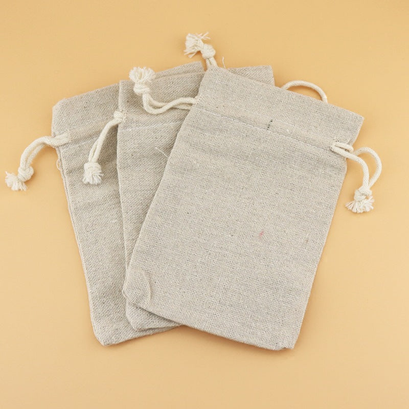 Custom Drawstring Canvas Bag for Gifts and Storage